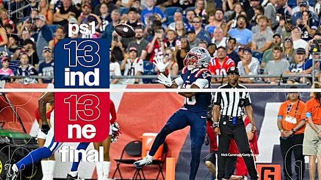 Instant analysis of Patriots' 13-13 tie with Colts in preseason opener