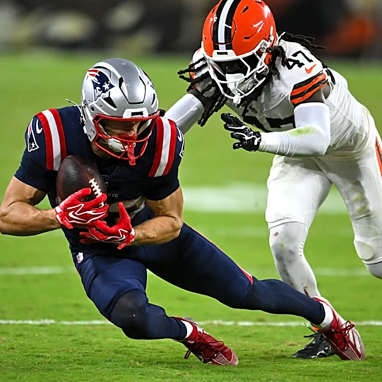 Patriots release two standout rookie wide receivers in roster cut wave
