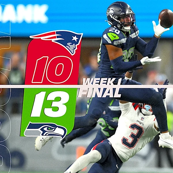 Patriots blow golden opportunity in 13-10 Week 1 loss to Seahawks