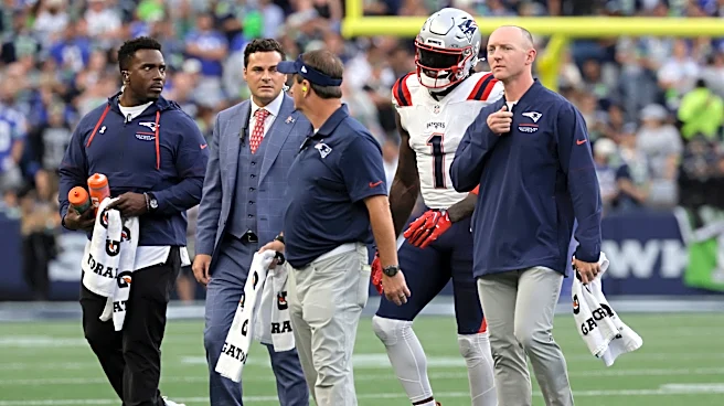 A.J. Brown’s much-anticipated Patriots debut takes scary turn