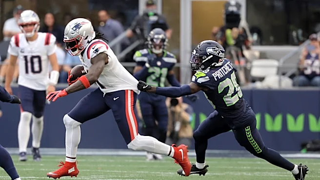 Watch: A.J. Brown hauls in first reception with Patriots vs. Seahawks