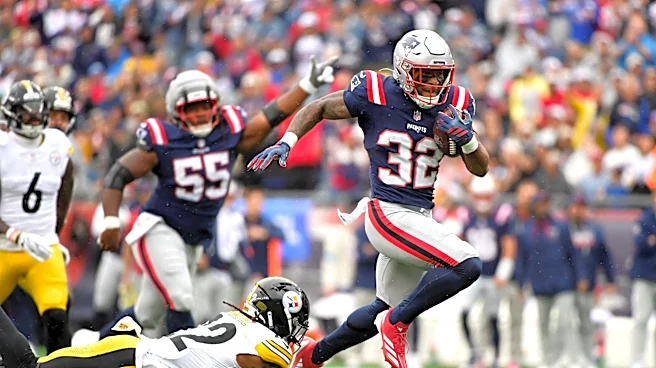 Watch: Patriots RB TreVeyon Henderson torches Steelers on TD run