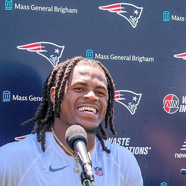 DeMario Douglas did his part. Now TreVeyon Henderson owes him pancakes