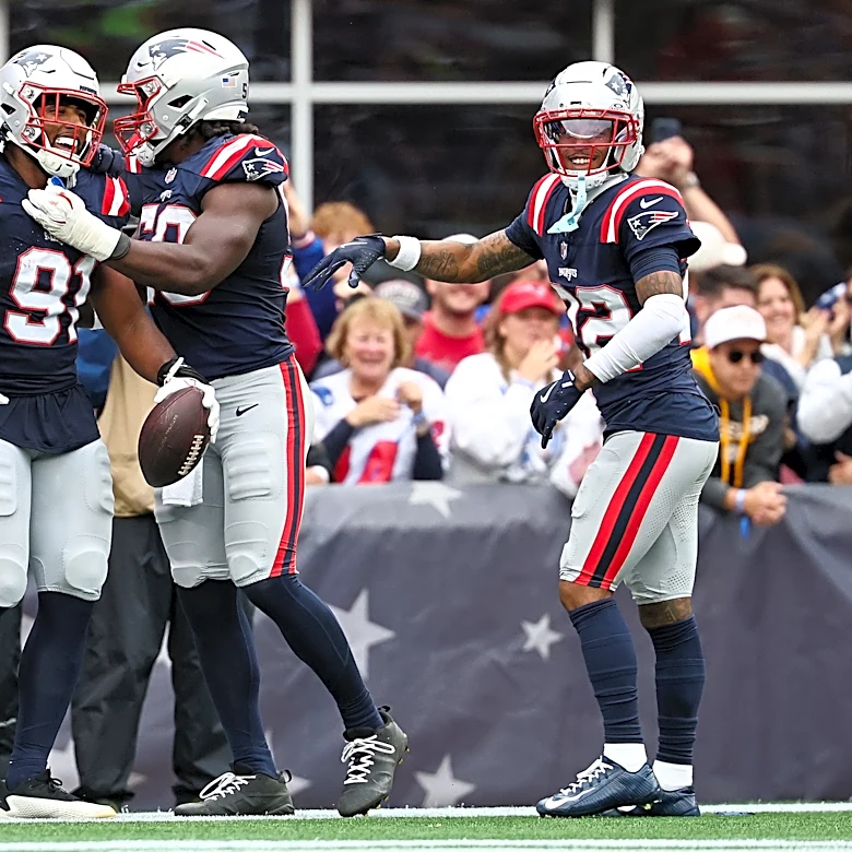 Patriots’ Elijah Ponder has hilarious reaction to first NFL touchdown