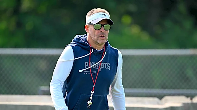 Josh McDaniels' true thoughts on OL competition behind Mike Onwenu