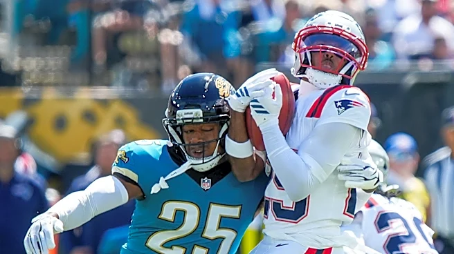 Watch: Patriots CB Marcus Jones' tip drill interception vs. Jaguars