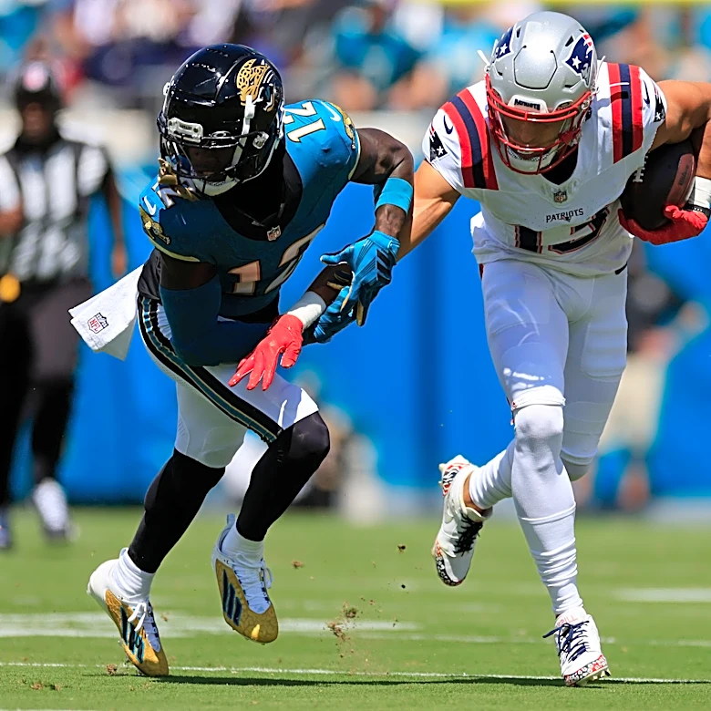 Best and worst offensive PFF grades for Patriots in loss to Jaguars