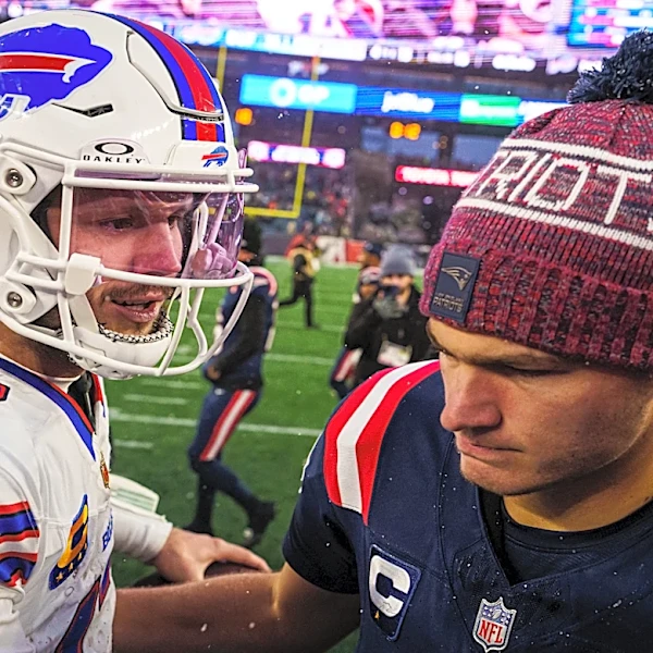 Josh Allen makes strong prediction on Patriots QB Drake Maye