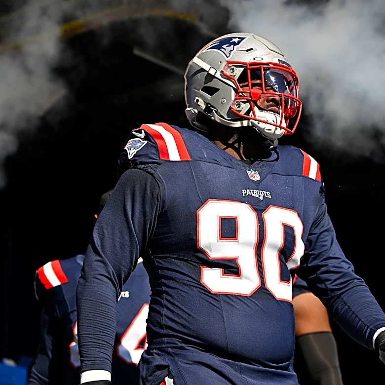 Is Patriots DT Christian Barmore playing today?