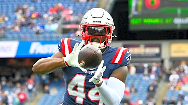 Patriots FB leaves game early with injury, questionable to return