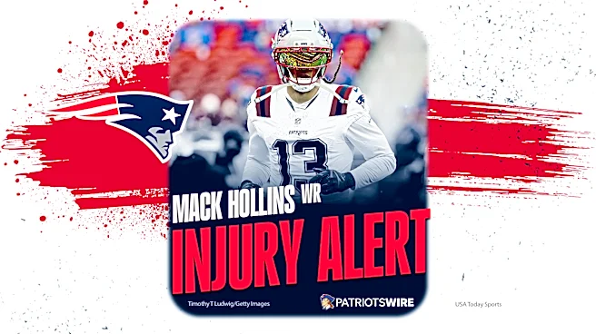 Patriots WR Mack Hollins exits game with non-contact injury