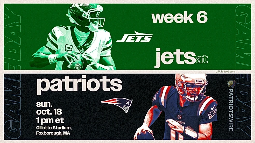 What TV channel is Patriots vs. Jets on today? Time, schedule