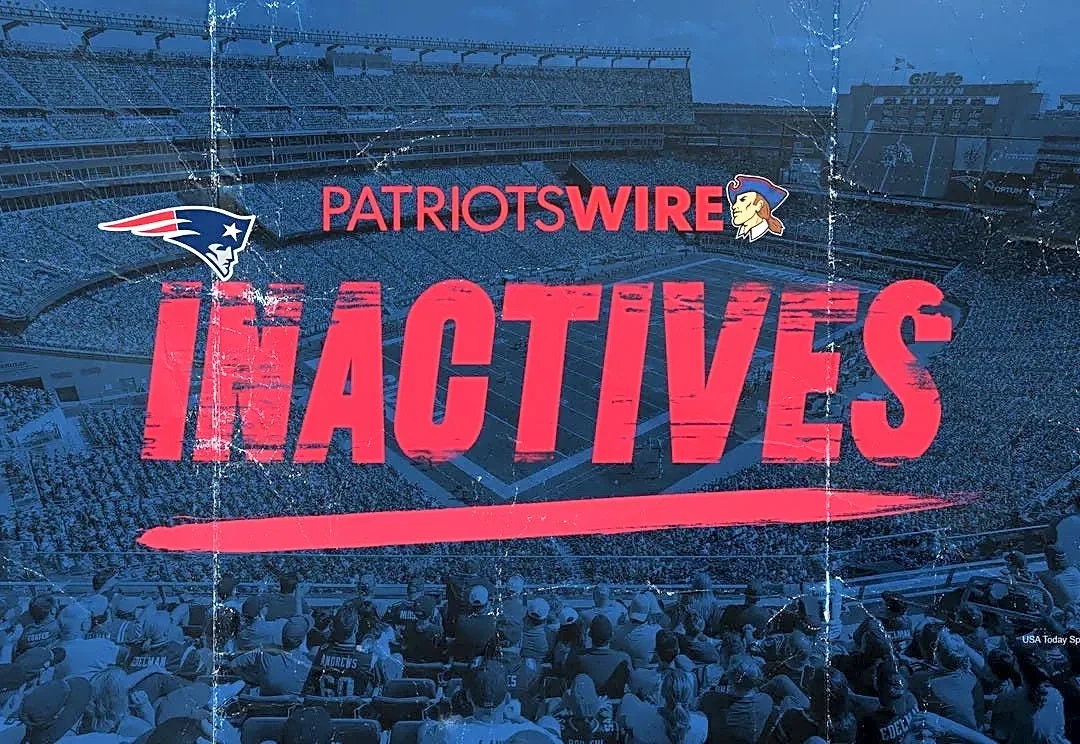 Patriots vs. Jets Week 6 inactives: Who's in, who's out?