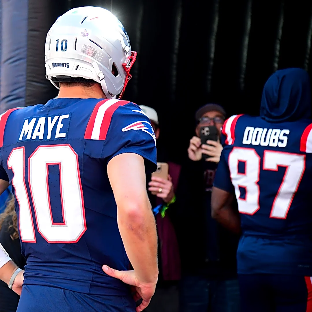 Patriots' Drake Maye rises in latest QB stock market rankings