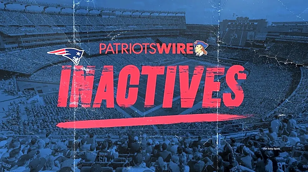 Patriots vs. Bears Week 7 inactives: Who's in, who's out?