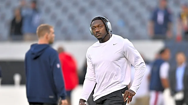 Patriots WR A.J. Brown reacts to another disappointing performance