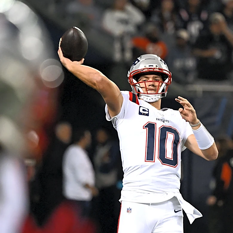 Drake Maye’s back! And is closing in fast on NFL’s passing yards lead