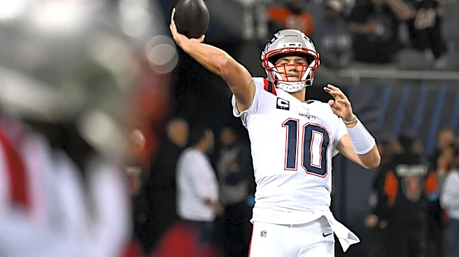 Drake Maye’s back! And is closing in fast on NFL’s passing yards lead