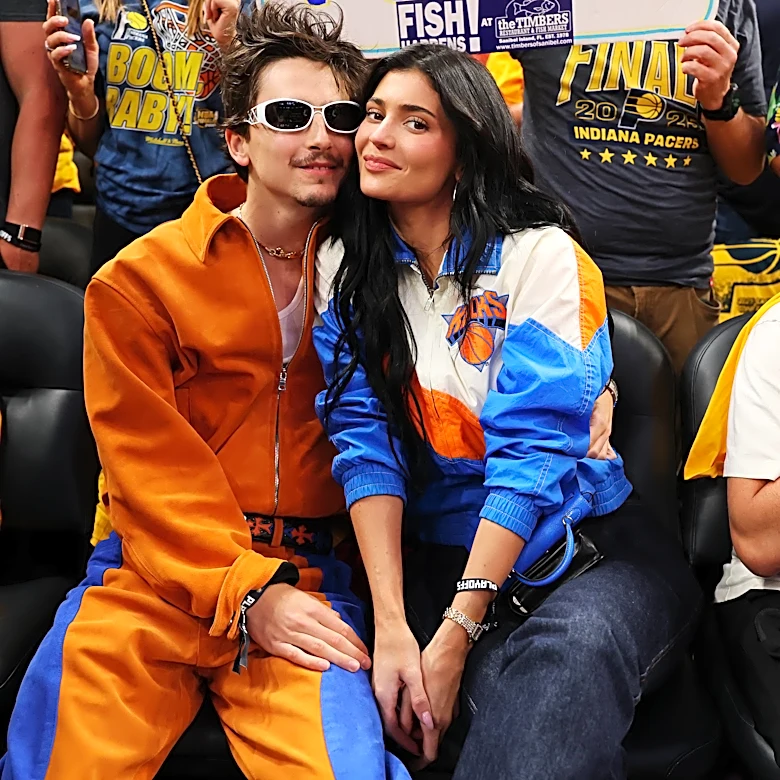 Timothée and Kylie Are the Best Dressed Courtside Couple — Shop Their Looks From $20