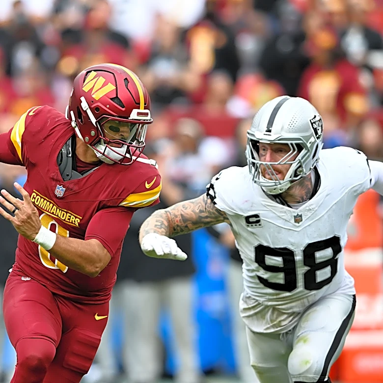 Raiders DE Maxx Crosby No. 5 in CBS Sports’ edge defender rankings