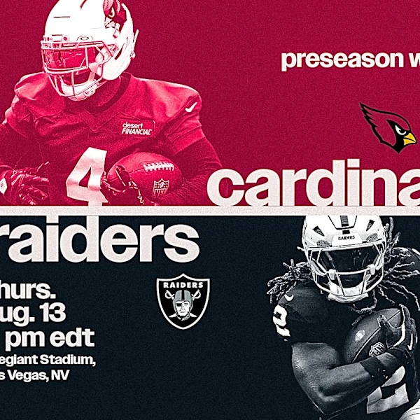 How to watch Raiders vs Cardinals preseason opener today