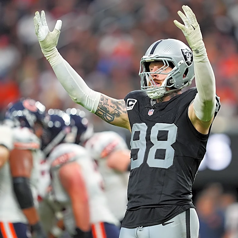 Raiders DE Maxx Crosby lands among elite on NFL Top 100 Players of 2026