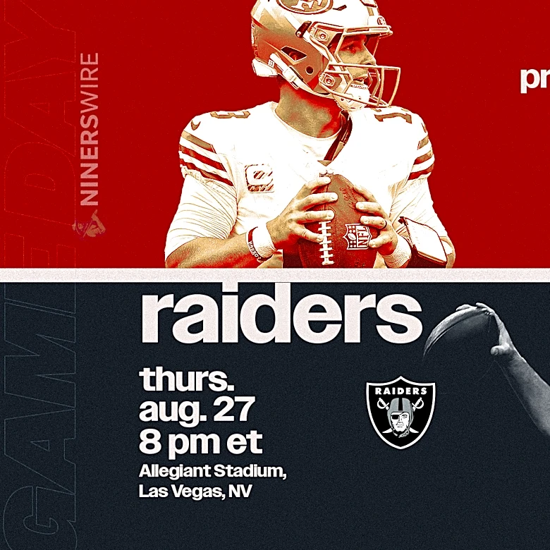 How to watch Raiders vs 49ers preseason Week 3 game today