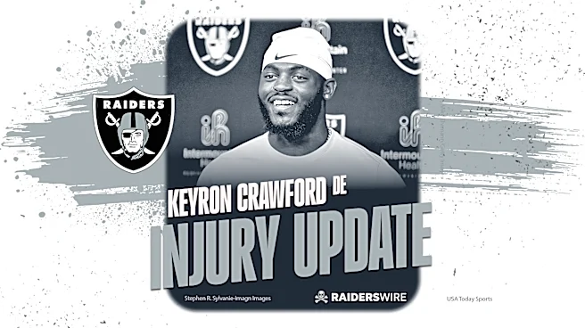 Raiders lose rookie EDGE Keyron Crawford to ankle injury vs 49ers