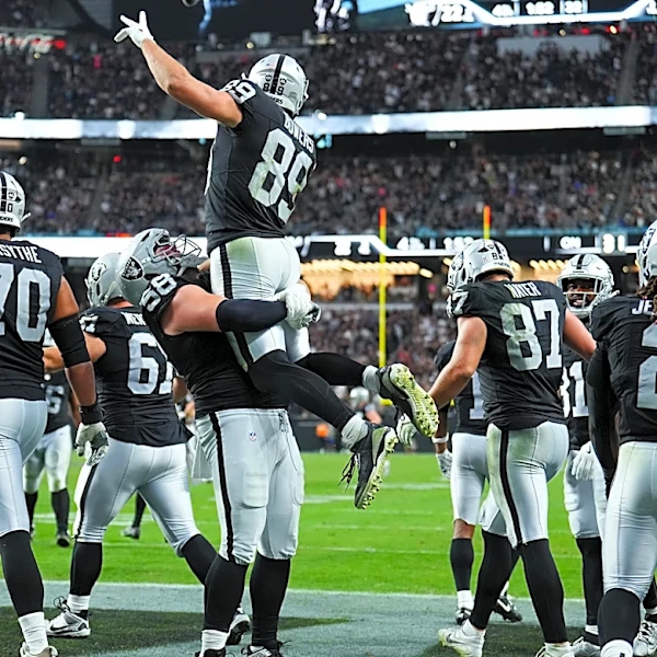 Raiders updated depth chart following cutdown, practice squad signings
