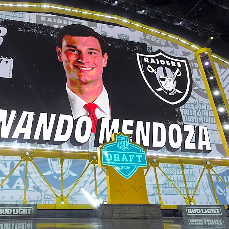 Raiders No. 1 pick QB Fernando Mendoza not starting opener is rare sight
