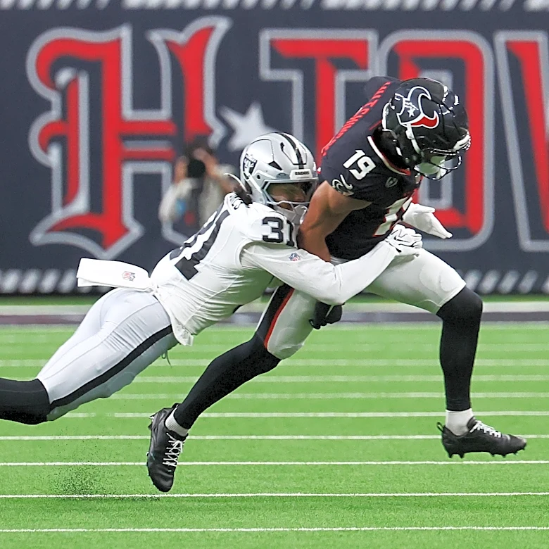 Raiders rookie Treydan Stukes named starter via unofficial depth chart