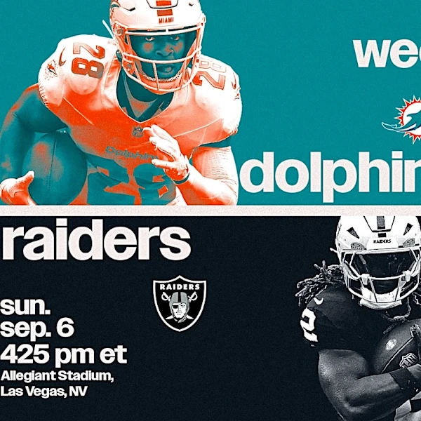 Raiders vs Dolphins live updates: Score, highlights, predictions, analysis
