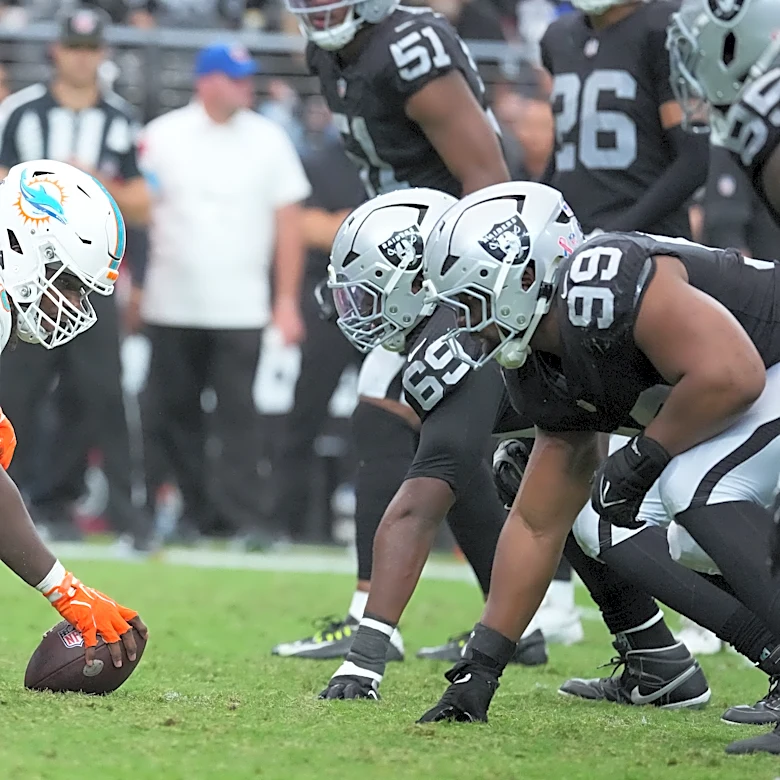 Raiders Ballers & Busters on defense Week 1 vs Dolphins