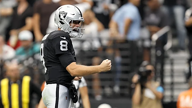 Watch: Raiders QB Kirk Cousins jokes after passing John Elway in record books