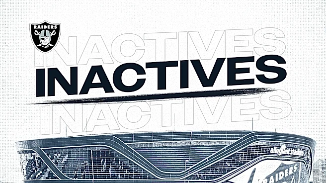 Raiders Week 2 inactives vs Chargers