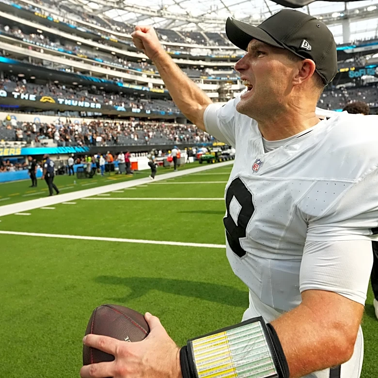 Kirk Cousins: 'felt like a home game' for Raiders in LA vs Chargers
