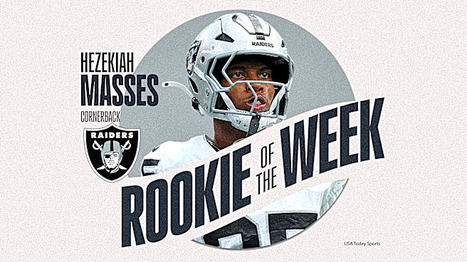 Raiders CB Hezekiah Masses wins another NFL Week 2 award