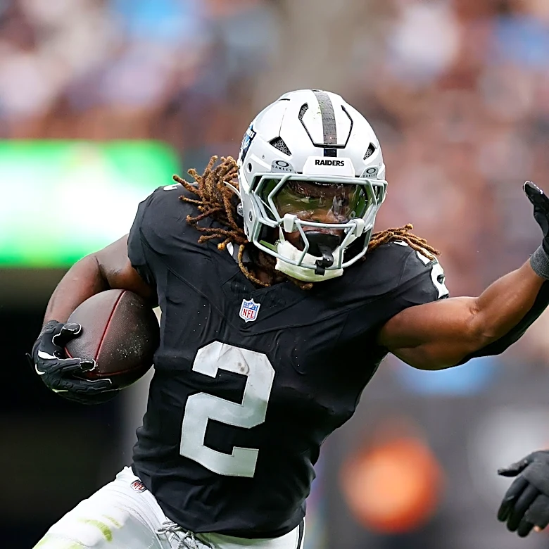 Raiders Ashton Jeanty expected bounce back as must-start fantasy RB Week 3