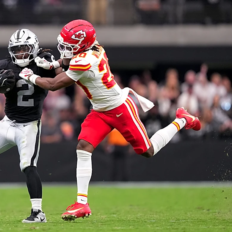 Raiders RB Ashton Jeanty injured ankle still not right and it shows