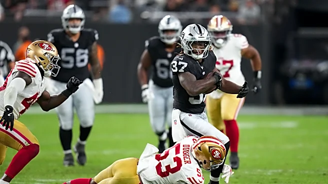 Raiders call up 2 including help at RB with Ashton Jeanty injury