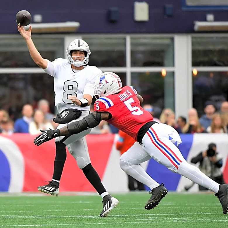 Raiders futility vs Patriots depleted secondary a harsh indictment