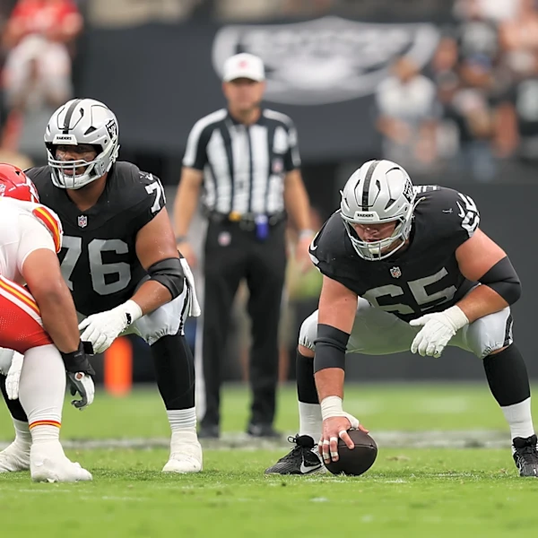 Klint Kubiak suggests offensive line changes could be coming for Raiders