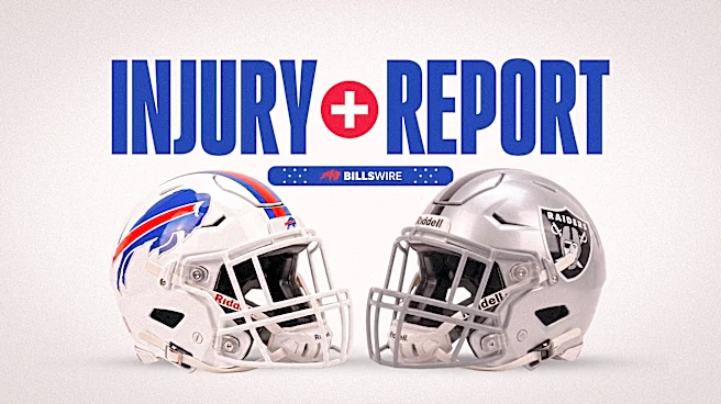 Raiders Wednesday Week 6 injury report vs Bills
