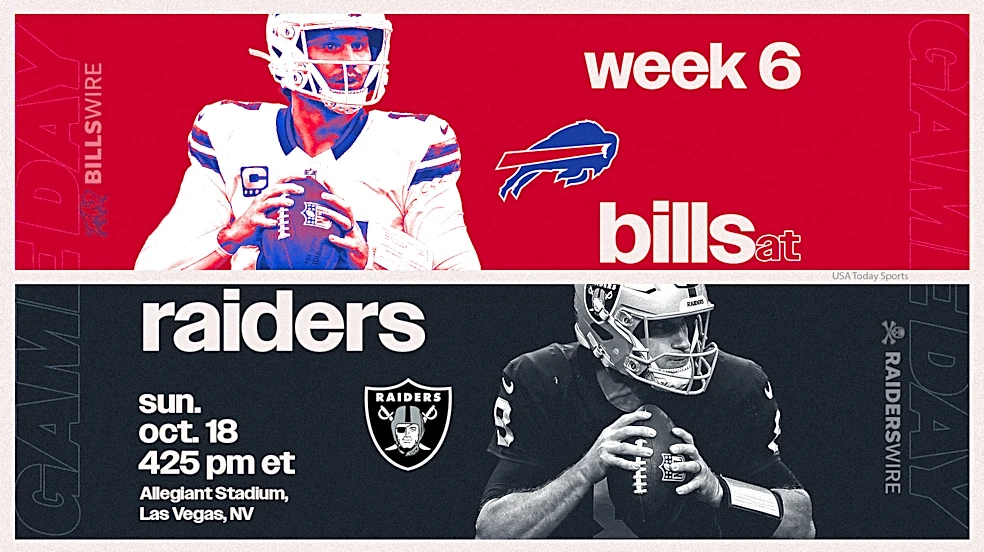 Raiders vs Bills live updates: Score, highlights, predictions, analysis