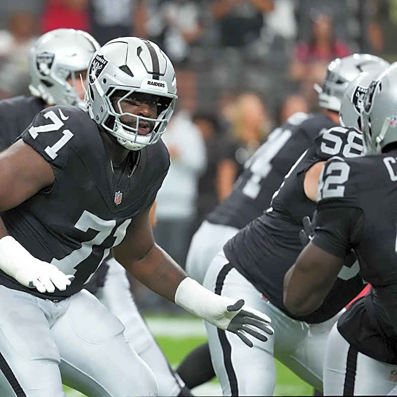 Raiders Week 7 team captains vs Rams includes rookie for first time