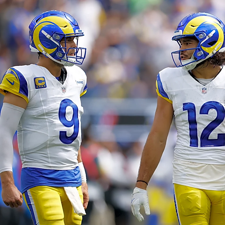 Matthew Stafford not panicking about Puka Nacua injury