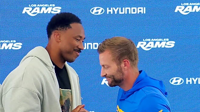 Sean McVay has loved getting to know Myles Garrett outside of football