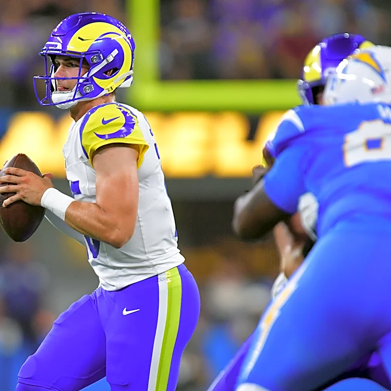 Grading Ty Simpson's performance vs. Chargers