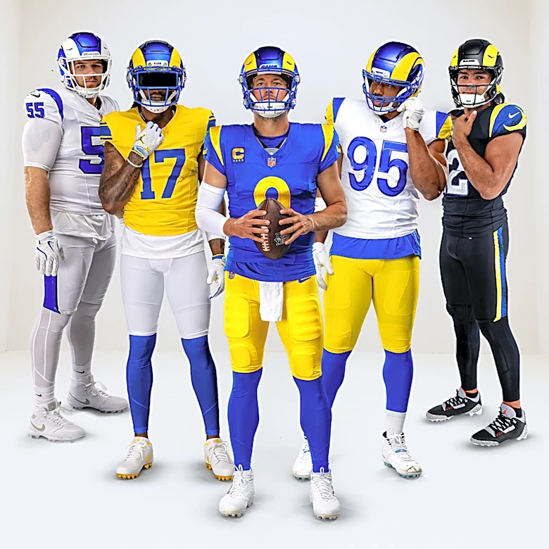 Rams 2026 uniform schedule: When is LA wearing each jersey?