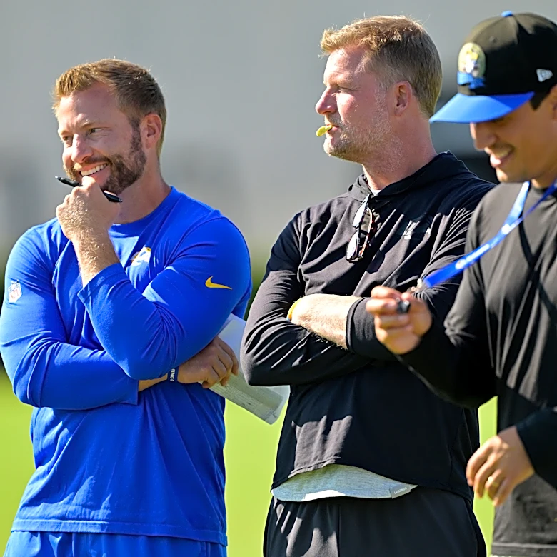 Rams GM on what it would cost to trade for head coach Sean McVay